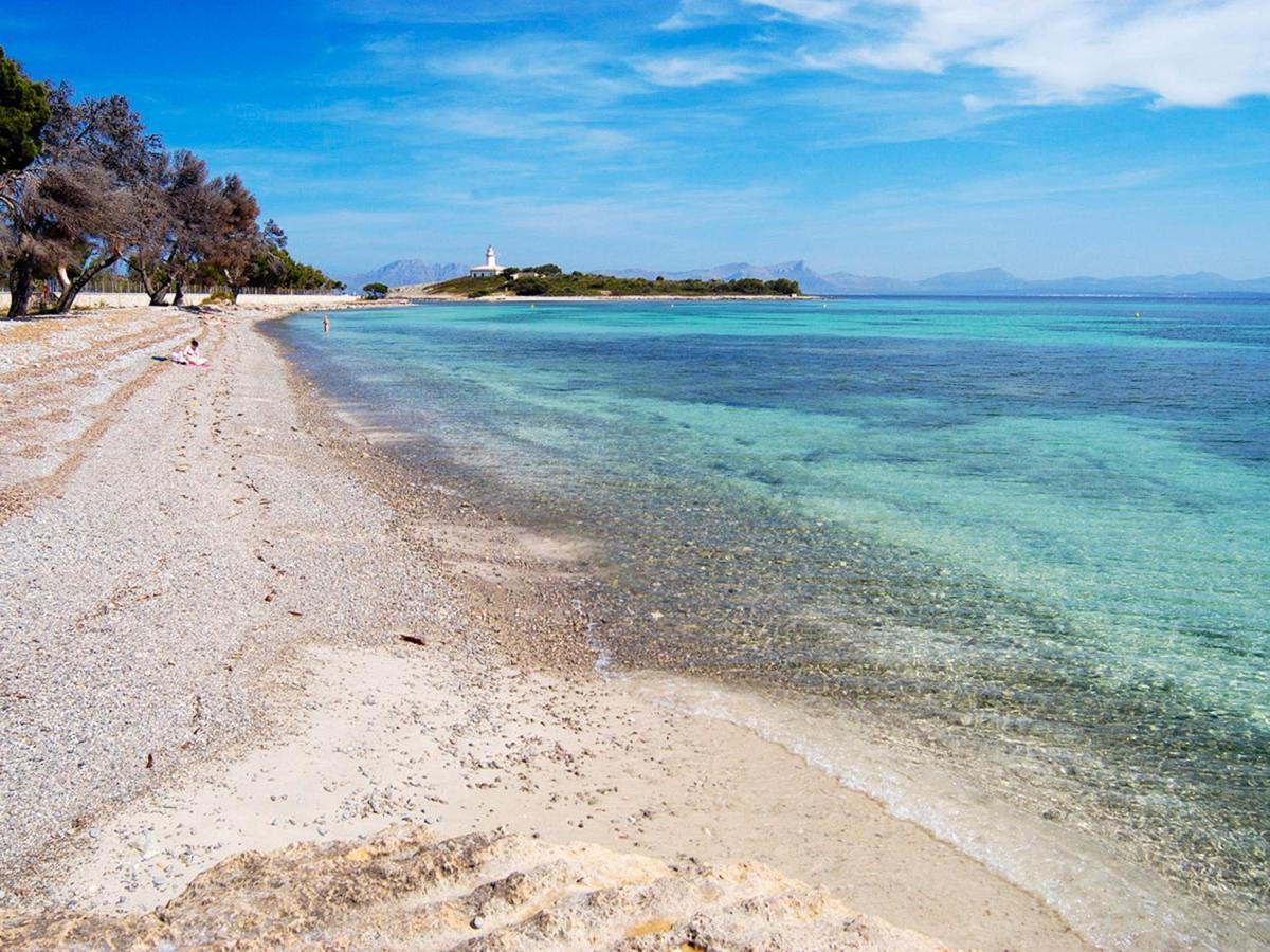 Alcanada Torre Mayor, Solo 50 Metros Del Mar Alcudia  Zewnętrze zdjęcie