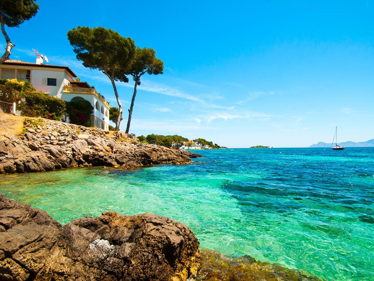 Alcanada Torre Mayor, Solo 50 Metros Del Mar Alcudia  Zewnętrze zdjęcie